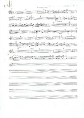 โน้ตเพลง พะม่ากลองยาว : Bass, Cello, Trombone, Tuba part