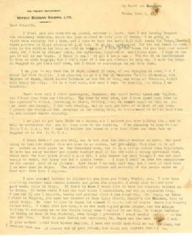 จดหมายจาก Mr. John Eric Anderson  ถึง Mr. Prasidh Silapabanleng