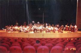 ภาพการอัดซีดีเพลง ชุด เสี่ยงเทียน ที่มหาวิทยาลัยหัวเฉียว