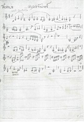 โน้ตเพลง ดวงจันทร์ : Violin 2 part